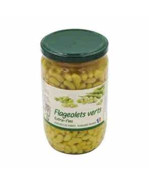 FLAGEOLETS VERTS EXTRA FINS FRANCE BOCAL 420G 