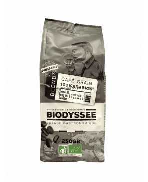 CAFÉ GRAIN BIODYSSEE 100% ARABICA PUISSANT 250GR 
