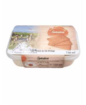 GLACE AU LAIT DE BREBIS SPECULOOS AUDELINE 750ML 
