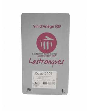 BIB 5 LITRES ROSÉ 2021 DOMAINE DE LASTRONQUES 