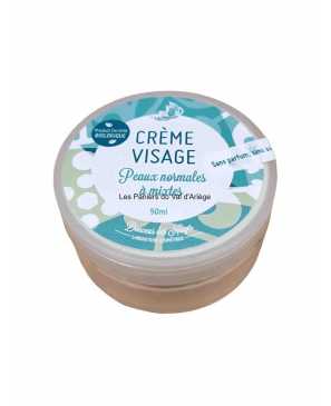 CRÈME VISAGE PEAU NORMALE À MIXTE  BIO 50ML 