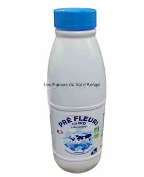 LAIT UHT 1/2 ÉCRÉMÉ BIO 1 L PRÉ FLEURI 