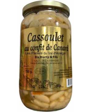 CASSOULET AU CONFIT DE CANARD 750G 