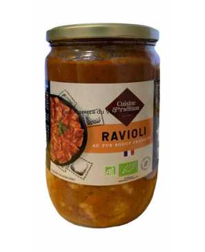 RAVIOLI AU BOEUF BIO 650G 