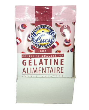 GÉLATINE ALIMENTAIRE 12...