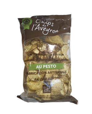 CHIPS AU PESTO 125GR 