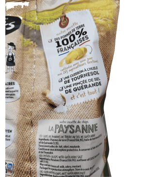 CHIPS PAYSANNE FRANCE 125G BRET'S 