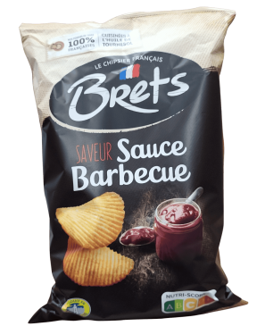 CHIPS BARBECUE FRANCE 125G 