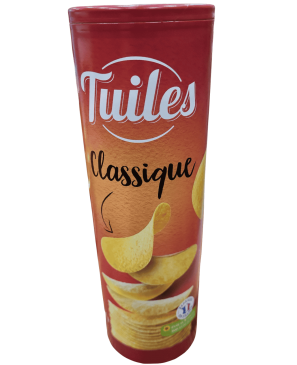 CHIPS TUILES SALÉES FRANCE PAQUET 170G. 